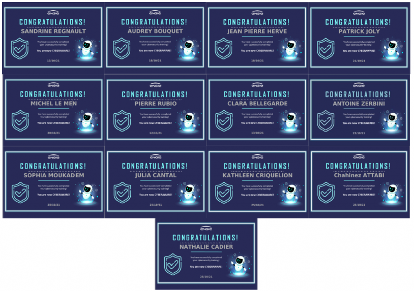 Certificat cyberaware Médiation