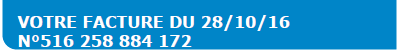 Entête facture